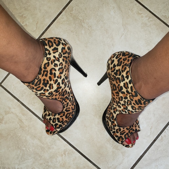 Animal print stilettos - Picture 3 of 5